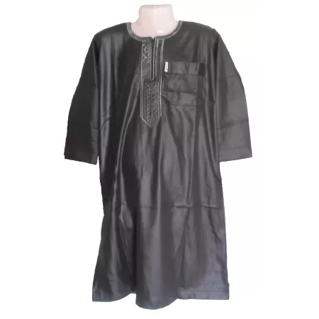Qamis enfant Noir Glacé