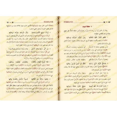 Explication des Mu'allaqât [Muhammad al-Amîn ibn al-Hasan as-Shanqîtî]/طرة العلامة محمد الأمين بن الحسن على المعلقات السبع