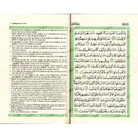 LE NOBLE CORAN - Edition Bilingue de luxe Rose Clair [Arabe/Français]