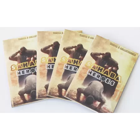 Pack Album + Cartes à Collectionner Sahaba Heroes