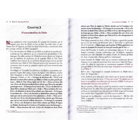 Les mérites du Dhikr