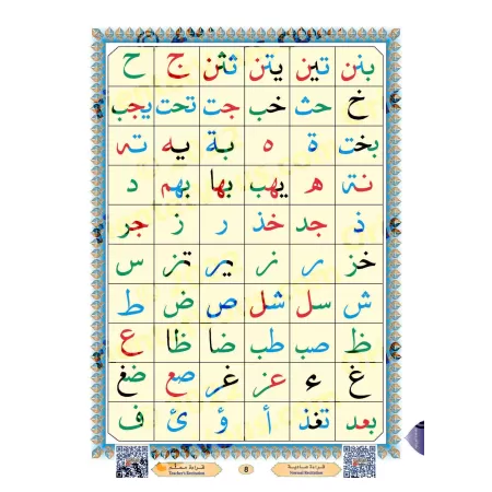 La Méthode Noraniah (al-Qâ'idah an-Nûrâniyyah) avec Support Audio-Video par QR-CODE/القاعدة النورانية - (صوتاً وصورةً على اليوتي