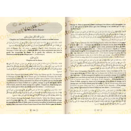 Sahih Sounan Abi Dâoud - صحيح سنن أبي داود [Edition Bilingue]