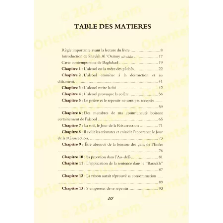 Le Blâme de l’Alcool