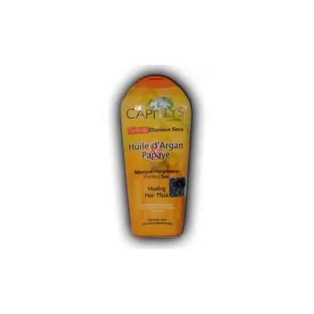 Masque r&eacute;parateur capillaire Capilys &agrave; l&#039;huile d&#039;Argan et Papaye