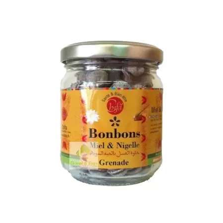 Bonbon Miel & Nigelle au citron