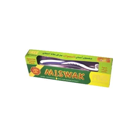 Dentifrice Miswak 190grs + Brosse &agrave; Dents
