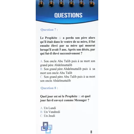 Mouslim Quizz Pocket : 101 Questions-Réponses sur le Prophète