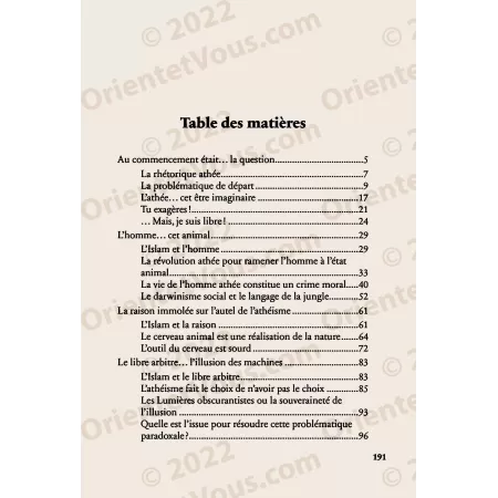 L'athéisme : l'hypothèse impossible