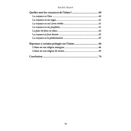 Découvrir l’islam - Rachid Maach