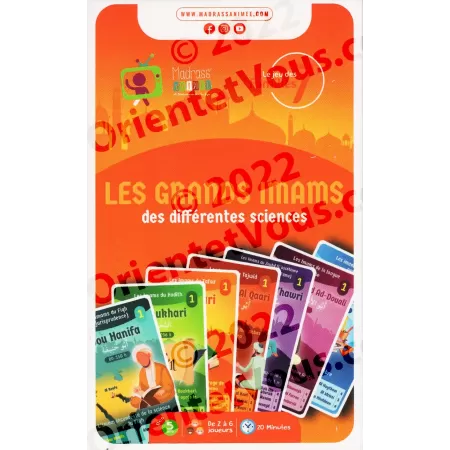 Jeu des 7 familles “Les Grands Imams” 