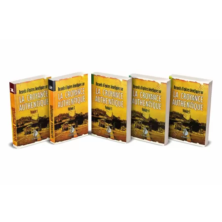 Pack Recueils d'épitres bénéfiques sur La Croyance Authentique (5 livres français/arabe)