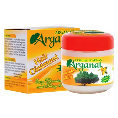 Pommade Capillaire à l'Huile d'Argan
