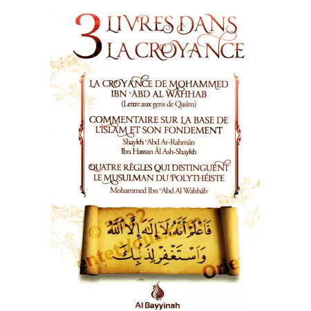 3 livres dans la croyance [Édition Bilingue]