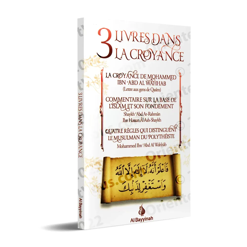 3 livres dans la croyance [Édition Bilingue]