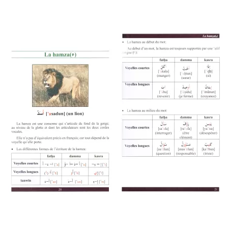 L’arabe langue vivante, nouvelle méthode de la grammaire arabe – Tome 1 (Niveau élémentaire)