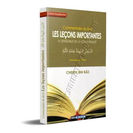 Commentaire du livre: Les leçons importantes