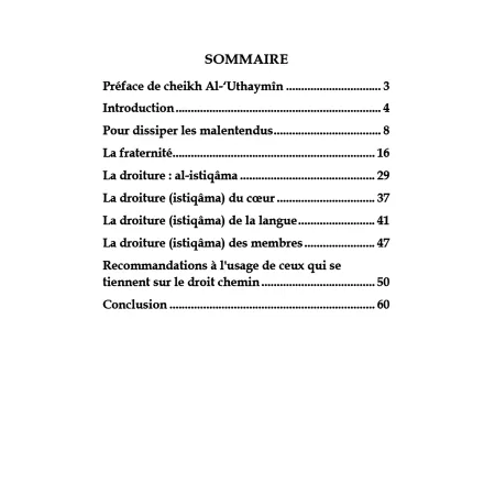 Sur le droit chemin : Comprendre La Droiture (Al-Istiqâma)