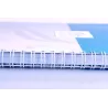 Cahier spirales moyen format bleu