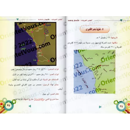 Atlas des expéditions du Prophète/أطلس غزوات الرسول