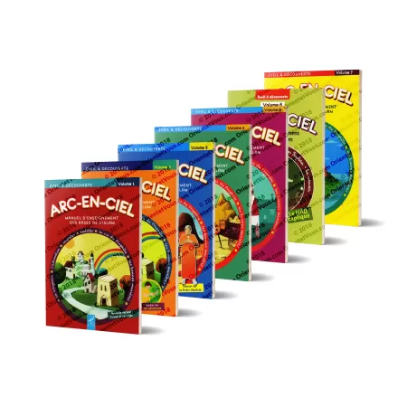 Pack : Arc-en-ciel (7 livres)