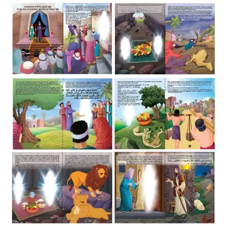 L&#039;authentique des r&eacute;cits des proph&egrave;tes [Histoires illustr&eacute;es] - 2 tomes
