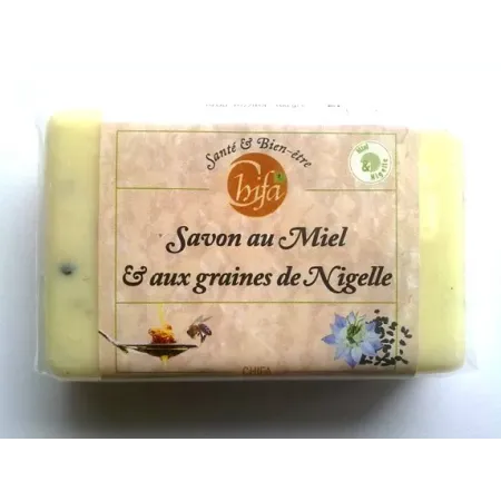 Savon au Miel & aux graines de Nigelle