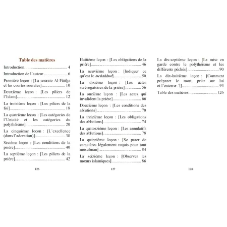 Mutûn Tâlib Al-'Ilm: Les Leçons pour l'Ensemble de la Communauté [Format Poche - Bilingue]