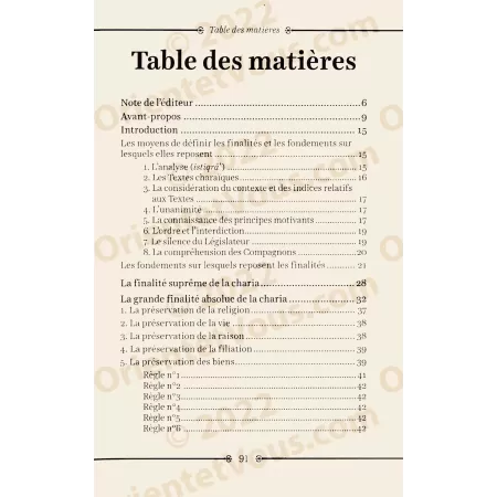 Les Finalités des Prescriptions Islamiques