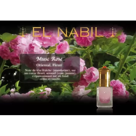 Parfum Musc Rose 5ml