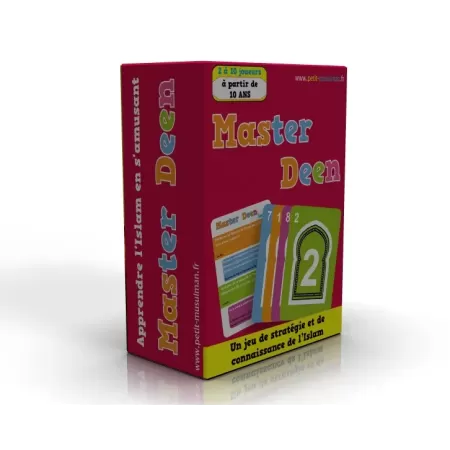 Master Deen : Jeu de stratégie et de connaissance de l'Islam (110 cartes - A partir de 10 ans)