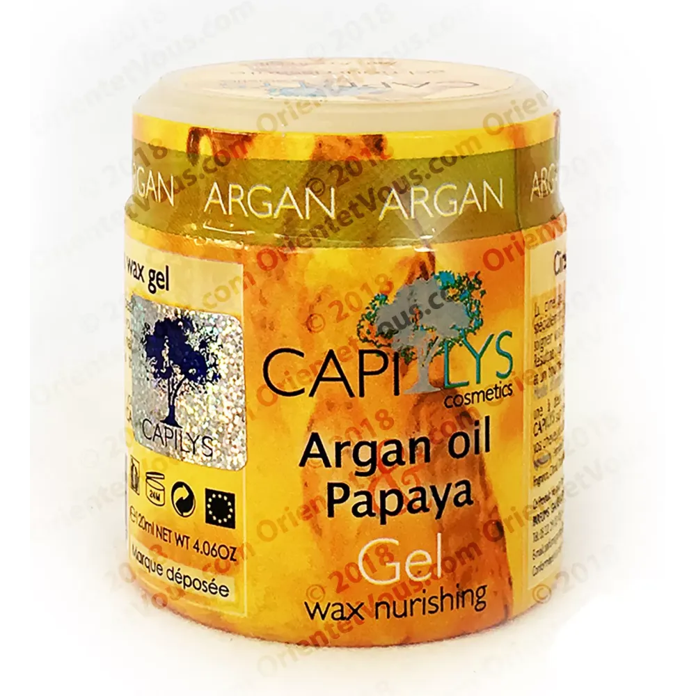 Cire Gel Nourrissante Capilys à l'Huile d'Argan Cire Gel Nourrissante Capilys à l'Huile d'Argan