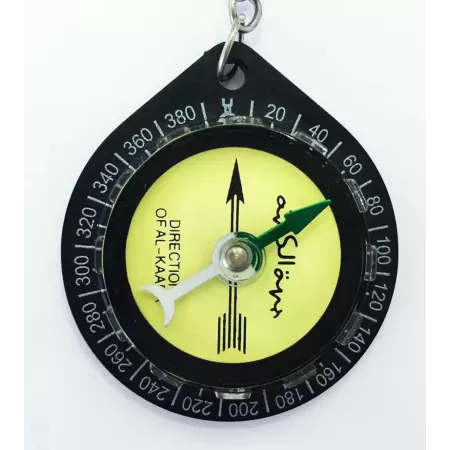 Boussole-Qibla en porte-clé