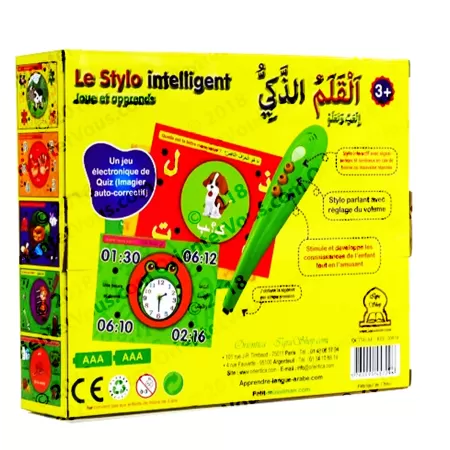 Le Stylo intelligent : Joue et apprend avec plus de 100 cartes illustrées bilingues