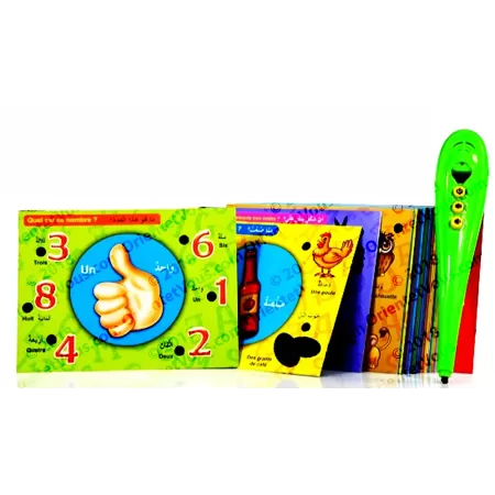 Le Stylo intelligent : Joue et apprend avec plus de 100 cartes illustrées bilingues