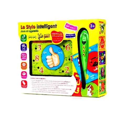 Le Stylo intelligent : Joue et apprend avec plus de 100 cartes illustrées bilingues